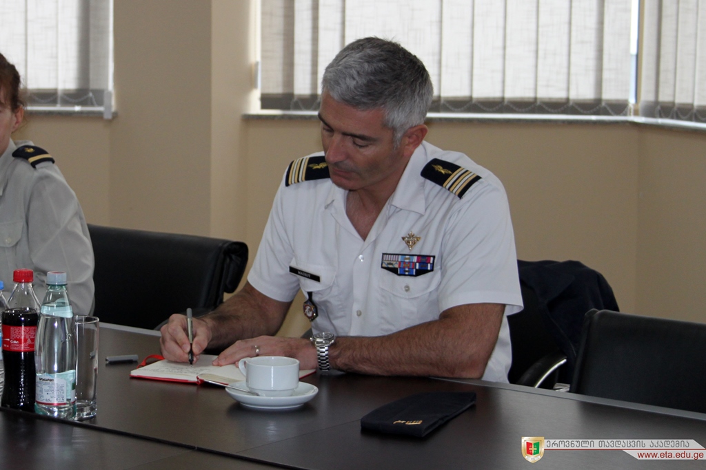 The Visit of the Defence Attaché of France at NDA